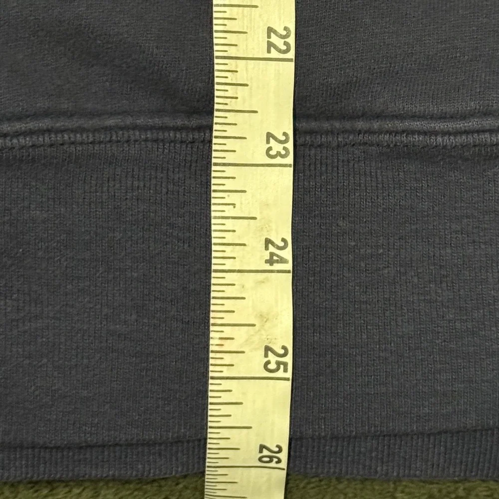 The North Face Mens Hoodie Pullover‎ Blue Logo Size Small